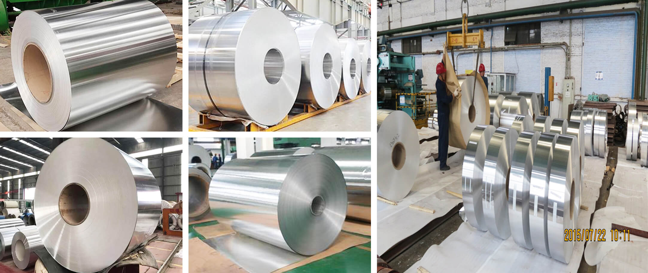 Versatile aluminum coil material ready for roofing, flashing, and window trim applications